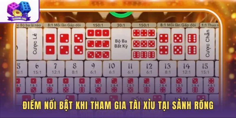 Giao diện tài xỉu sảnh rồng tối giản và tương thích đa thiết bị